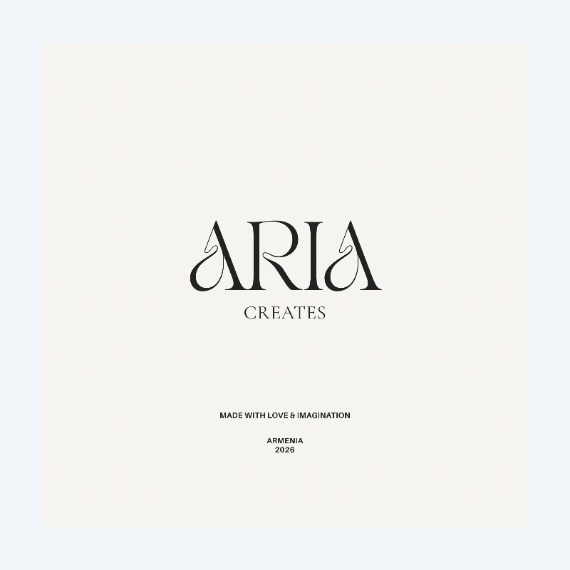 ARIA CREATES | handmade pieces & little stories✨