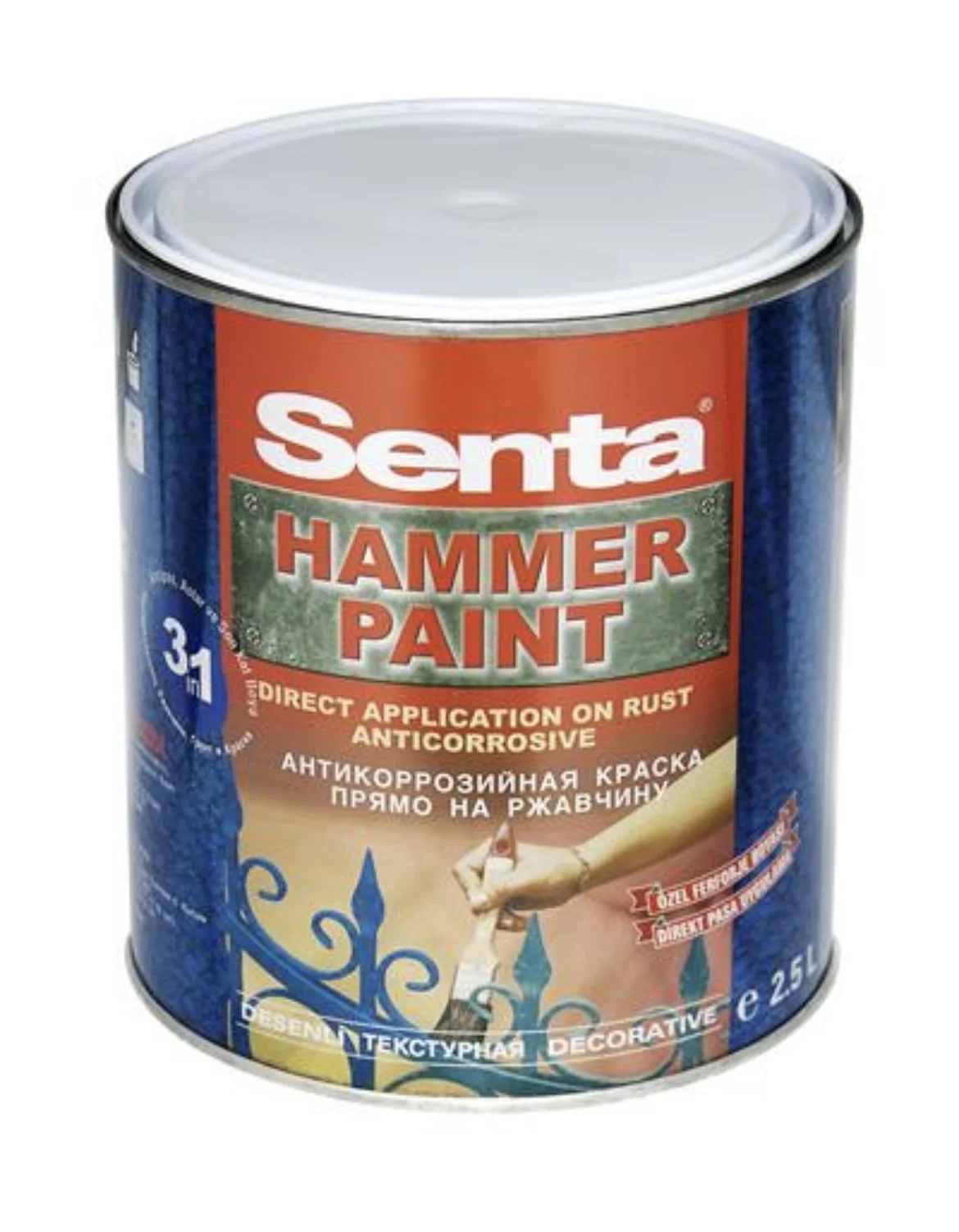 Senta Hammer Paint — մետաղի հակակոռոզիոն ներկ։