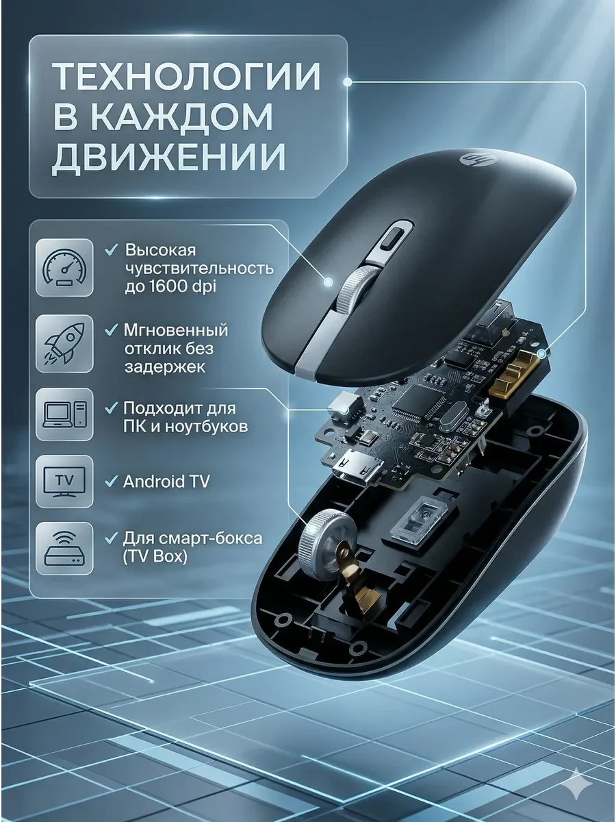 Անլար մկնիկ HP s1500