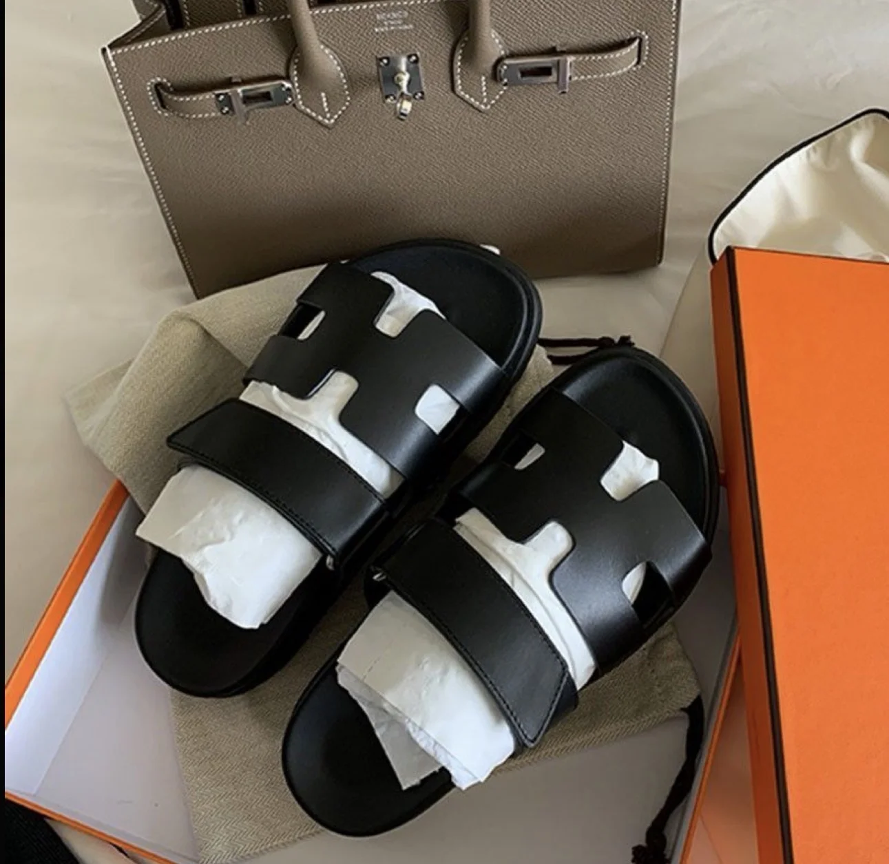 HERMES sandal 38